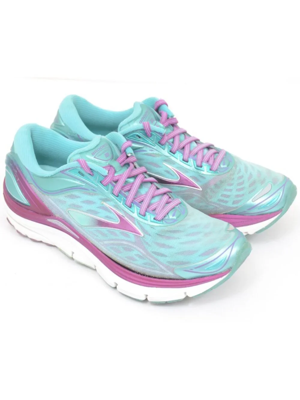 Brooks Transcend 3 - Women’s 9.5  Blue Purple Running Lo Top Sneaker Workout